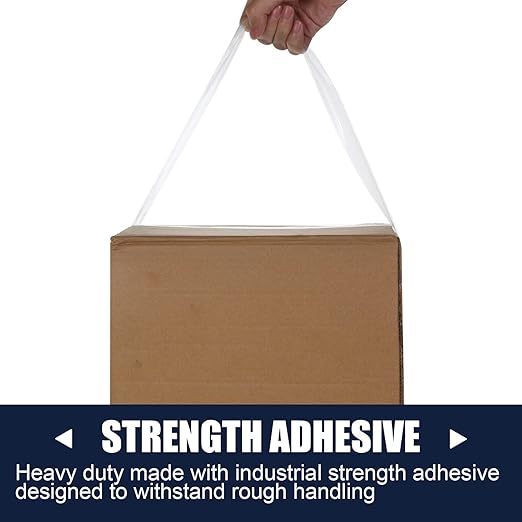 PANDRI Packing Tape, 24 Rolls Heavy Duty Clear Packaging Tape for Shipping Packaging Moving Sealing, 2 inches Wide, 65 Yards Per Roll, Total 1560 Yards