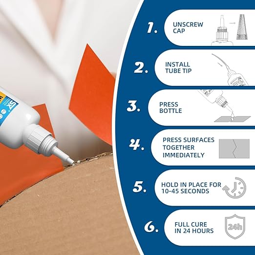 SXhyf Welding High-Strength Oily Glue - 4 Packs Ceramic Glue, Super Glue for Porcelain and Pottery Repair, Glass, Metal, Plastic, Wood, Leather, Crafts, Tile, Rubber and More, 3.52 oz (200 Gram)