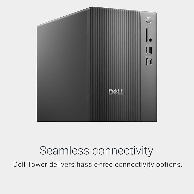 Dell 2025 ECT1250 Business Desktop - Intel Ultra 9-285K, (24 Core Processor 24 Threads), 16GB DDR5 Memory, 512GB PCIe SSD, Ultra-Quiet Design, Dual 4K Monitor Support, Keyboard and Mouse, Windows 11