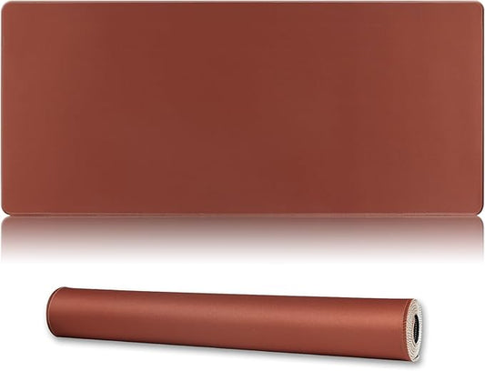 XXL Gaming Mouse Pad 35.4x15.7 Professional Large Mouse Pad & Computer Game Mouse Mat-90x40 Brown
