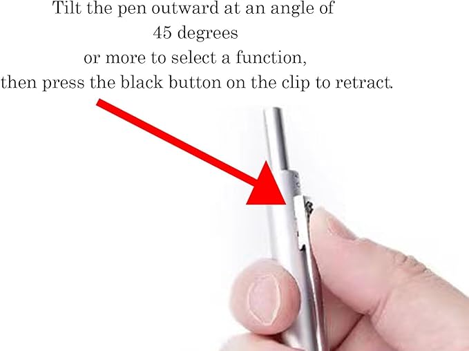 4 in 1 Multi Function Refillable and Retractable Multi Color Pen,Black Red Blue Ballpoint Pen and 0.5mm Multicolor Pencil, Multicolor Pen Gift for Journaling (Black)