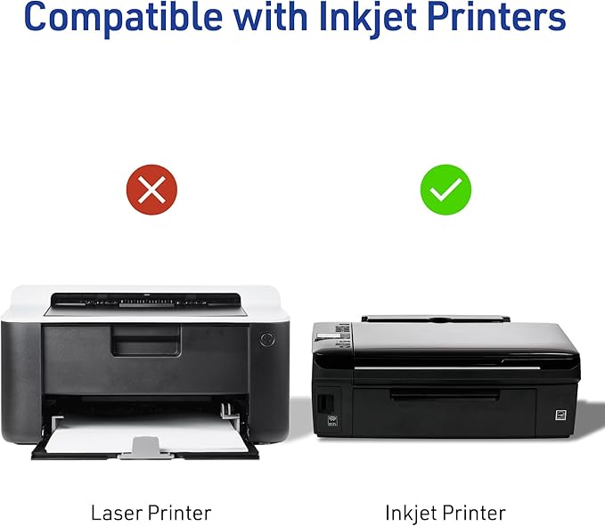 Avery Easy Peel Printable Address Labels with Sure Feed, 1" x 2-5/8" Customizable Stickers, White, 1,500 Blank Mailing Labels, Great for Mailing, Shipping, and More (08160) (Pack of 10)