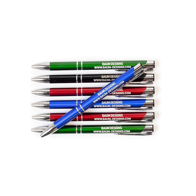 Bulk Personalized Pens Custom Engraved Ballpoint Pens (200 Pens, Mixed)