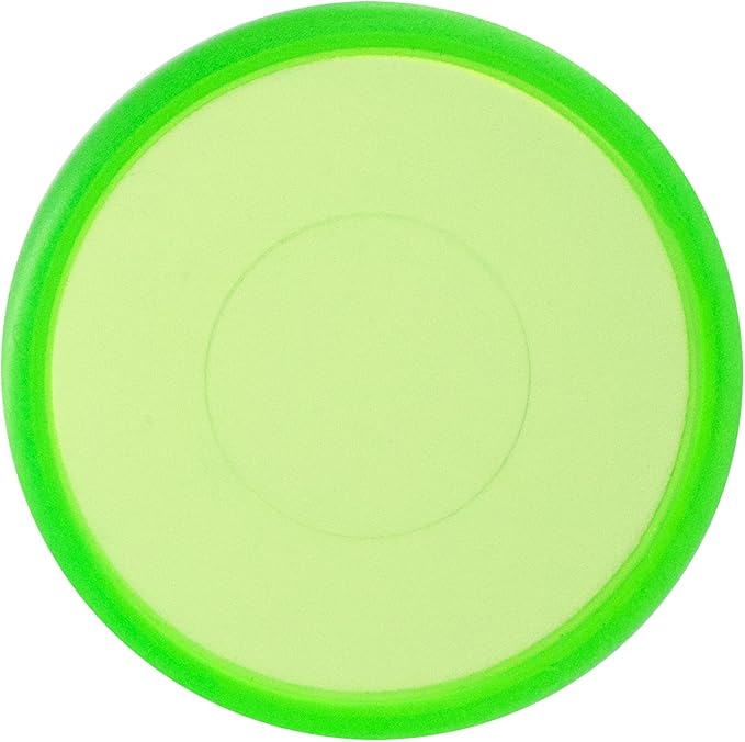 100pcs Discbound Notebook Discs DIY Planner Accessories fits for Tul,Levenger,Arc,Happy Planner,Talia(Transparent Green,0.7inch/18mm)