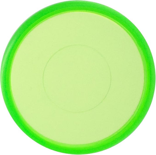 100pcs Discbound Notebook Discs DIY Planner Accessories fits for Tul,Levenger,Arc,Happy Planner,Talia(Transparent Green,0.7inch/18mm)