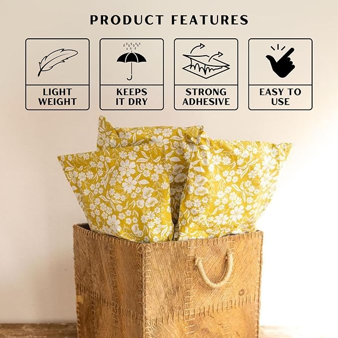 Poly Mailers 10x13 Inch 100 Pack Medium Shipping Bags Strong Thick Mailing Envelopes | Self Sealing Adhesive | Waterproof & Tear Proof | Small Business Packaging for Clothing - Floral Mustard Yellow