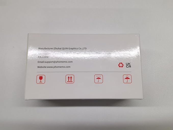 Phomemo 2.36" x 3.14" Multipurpose Labels, Thermal Sticker Label, Premium Adhesive,Compatible with M220 M250 M260 M221 M200 Printer for Logo Design, QR Code, Name Tag, Inventory, 3 Rolls