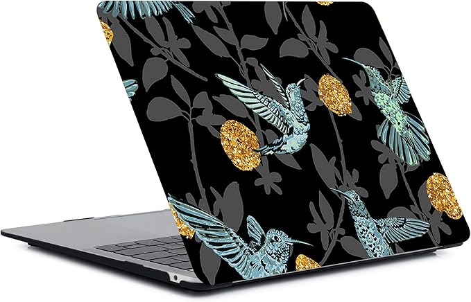 Bandless Laptop Case Compatible with MacBook Pro 13 inch CD-ROM Model: A1278(Old Version 2012/2011/2010/2008), Protective Plastic Hard Shell Cover & Keyboard Skin - Bird A1278(Pro w/CD-ROM 2008-2012)