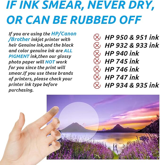 Uinkit 120 Sheets Presentation Paper Matte 8.5x11 Inkjet 48lb 180gsm Single Side Printable Photo for All Dye Ink Inkjet Printers