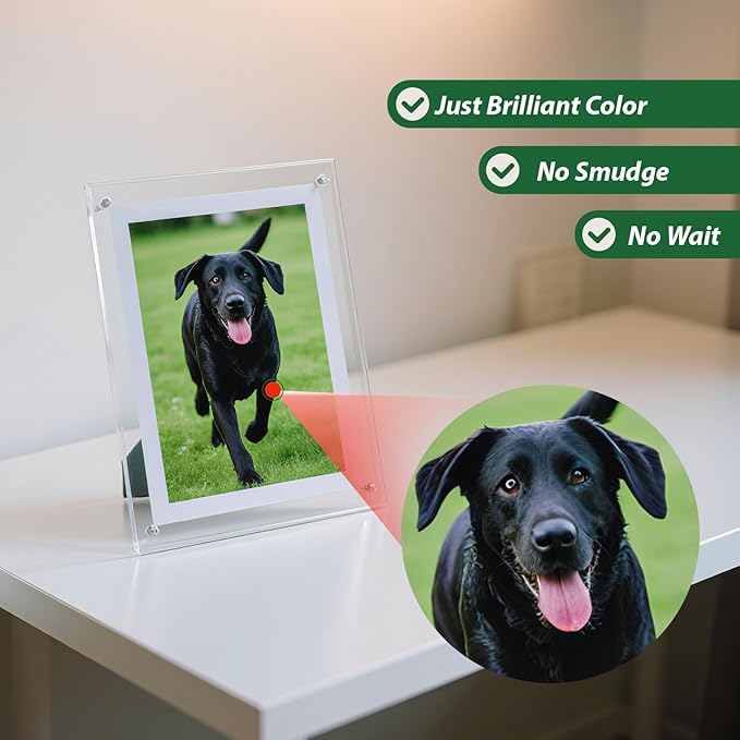 Uinkit Glossy Inkjet Photo Paper 8.5x14 Legal Size, 48lb 180gsm, 100 Sheets - Professional Photographic Quality, Compatible with Dye Ink Inkjet Printers, High-Gloss Finish for Vibrant Prints