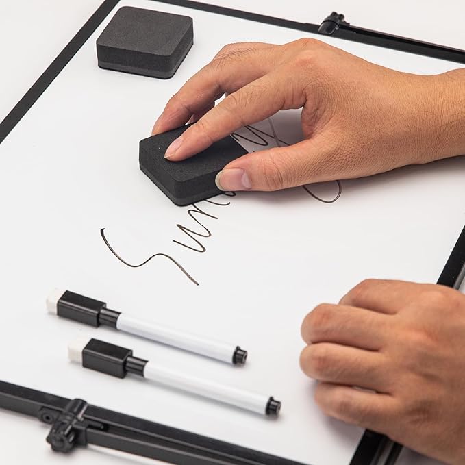 OWLKELA 30 Pack Whiteboard Eraser for Kids and Adults, Washable and Reusable Magnetic Whiteboard Eraser for Cleaning Dry Erase Markers on Magnetic Soft Whiteboard, Glass Whiteboard and Dry Erase Board