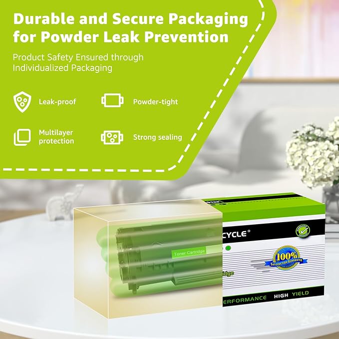 greencycle Q2612X (3000pages) 12A q2612A High Yield Toner Replacement Compatible for HP 12X Black Toner Cartridge Laserjet 1018 1020 1022 3015 3050 3055 M1319F Printer Ink Cartridge (4PCS)