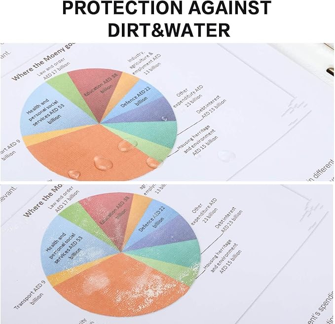 Sheet Protectors, PANDRI 800 Pack Clear Heavy Duty Plastic Page Protectors Sheet Reinforced 11-Hole Fit for 3 Ring Binder Fits Standard 8.5 x 11 Paper, 9.25 x 11.25 Top Loaded, Excluding Acid