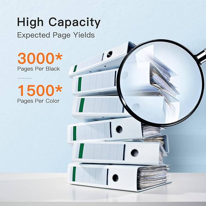 E-Z Ink LC3037XXL LC3037 Ink Cartridges Replacement for Brother LC3037 XXL LC3037 BK/C/M/Y to Use with Brother MFC-J5845DW MFC-J5845DW XL MFC-J5945DW MFC-J6545DW MFC-J6545DW XL MFC-J6945DW (4 Pack)