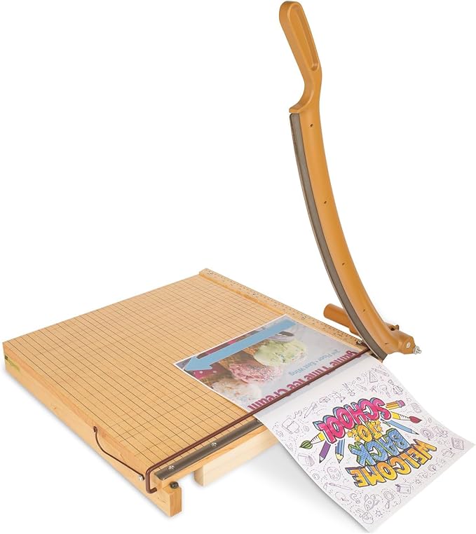 Swingline Paper Trimmer, Guillotine Paper Cutter, 18" Cut Length, 15 Sheet Capacity, ClassicCut Ingento (1152)