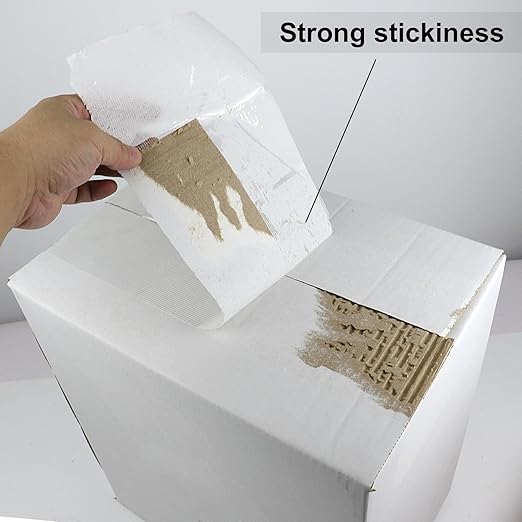 BOMEI PACK Wide Strapping Tape 6Inch, Heavy Duty Reinforced Packing Tape, Fiberglass Filament Tape 60yds 5.5Mil