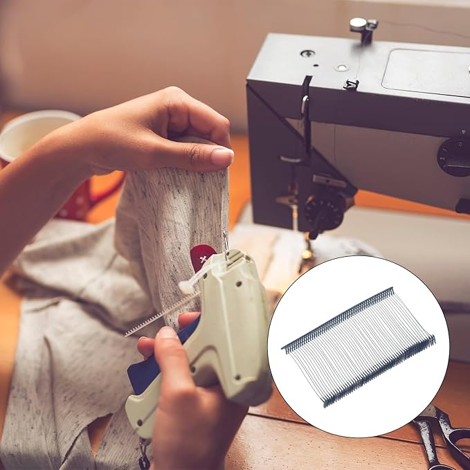 MECCANIXITY Standard Tagging Fasteners,Plastic Regular,Standard Label Gun Price Tagging Barbs for Garment Price Tag Label Tagging Barbs 50mm/2 Inch,Pack of 1000 Navy