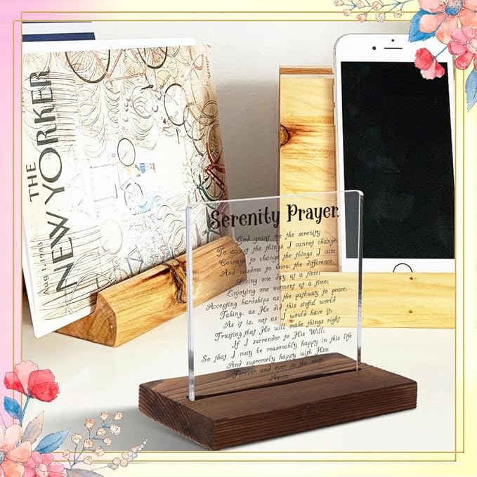 Mental Health Gifts for Friend, Encouragement Gifts for Friend, Positive Affirmation Gifts for Friend,Modern Acrylic Desk Plaque with Inspirational Quotes, 10 x 10 x 1.5 cm,XXD30