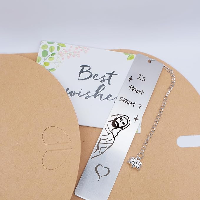 is That Smutt Bookmark Funny Reading Gifts for Women Novelty Gag Gift for Female Friend Bookish Nerd Booklover Adult Friends Book Club Christmas Gifts for Men Stocking Stuffers for Her