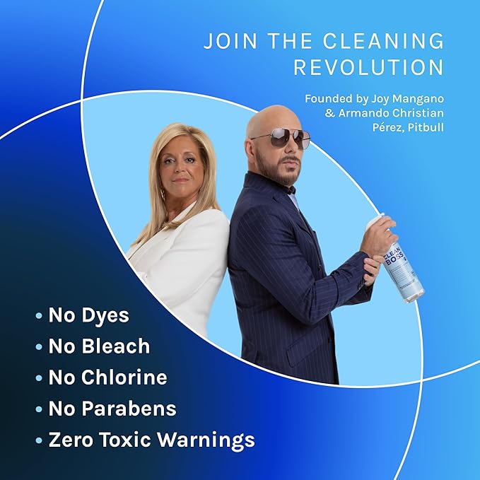 CleanBoss Botanical Disinfectant - 24 oz (Pack of 2) - Multi-Surface Cleaner - Kills 99.9% of Germs + Cold & Flu Viruses - Fresh Thyme Scent - No Rinse on Food Contact Surfaces - Pet Friendly