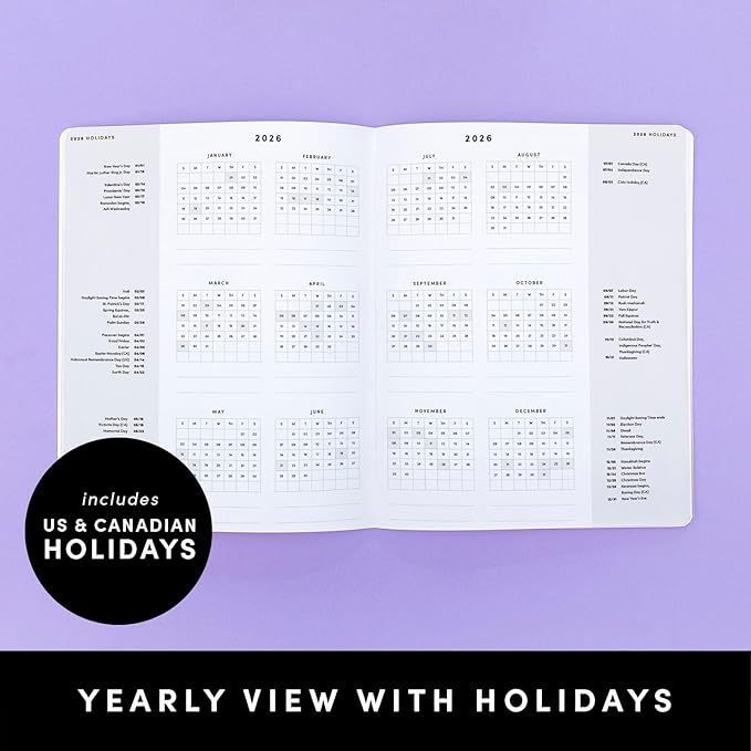 PAPERAGE 2026 Monthly Planner, 12 Months (January 2026 - December 2026), 8 in x 10 in, 2026 Planner with Large Monthly Spreads & Calendar Views, Note Pages, To Do Lists & Trackers, – Golden Safari