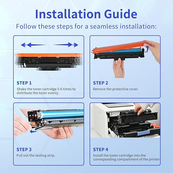 myCartridge 069H Toner Cartridge Set Compatible Replacement for Canon 069 069H Toner Works for Canon Color imageCLASS MF753Cdw MF751Cdw LBP674Cdw Printer, 069 069H Toner Cartridge 4-Pack B/C/M/Y