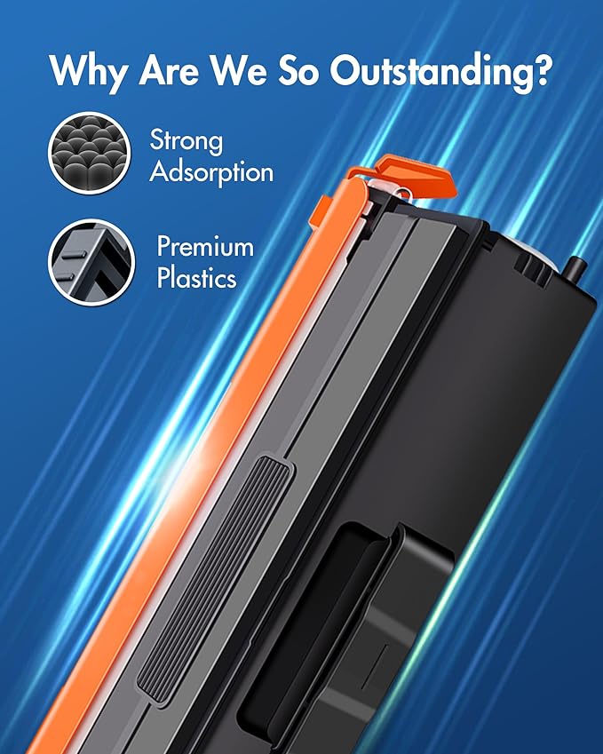 TN433 Toner Cartridge Set: MFC-L8900CDW Toner for Brother TN433 Toner Cartridge Set Works with Brother MFC-L8900CDW HL-L8360CDW HL-L8260CDW | TN-433 TN 433 for Brother TN433 4 Pack with TN433bk