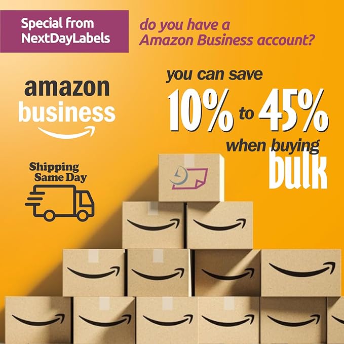 NextDayLabels - W-2 3-Up Employee Tax Forms, Instructions on Back" for 2025, for Laser/Inkjet Printer. Compatible with QuickBooks and Accounting Software ETC. (Pack of 100 Sheets & Envelopes)