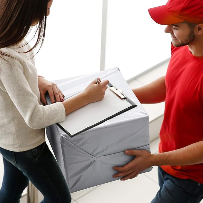 Metronic Poly Mailers 19x24 500 Pack | Large Shipping Bags for Clothing | Thick Self Seal Mailing Poly Bags for Business | Waterproof and Tear-Proof Large Shipping evvelopes in White