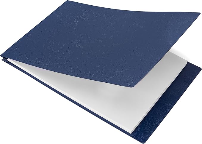 Durable 11x17 Professional Compressed Fiberboard Report Covers – Pack of 10 (Midnight Blue)
