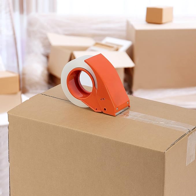 Amazon Basics Packing Tape for Moving boxes, Shipping Tape Refills, Clear, 1.88-Inch Wide x 109 Yards, 6-Pack, Total 654 Yards