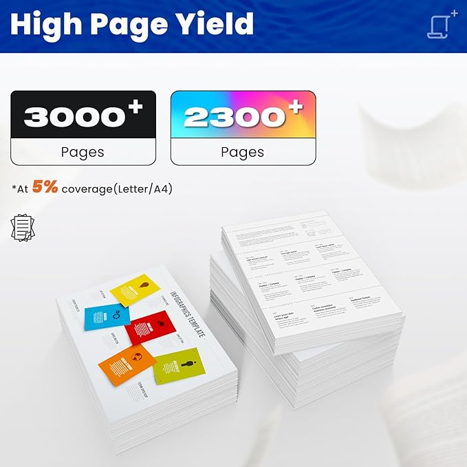 TN229XL Black Toner Cartridges MFC-L3720CDW Compatible Replacement for Brother TN229XL TN-229XL TN-229 TN229 Work with MFC-L3720CDW MFC-L3780CDW HL-L3220CDW HL-L3280CDW HL-L3300CDW Printes, 2 Black