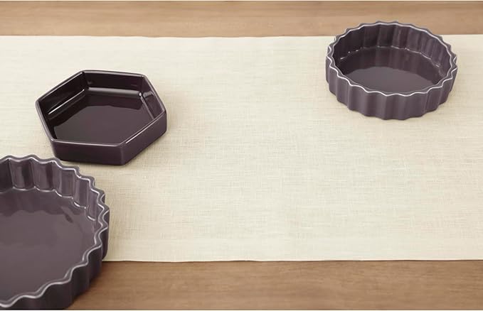 Solino Home Linen Ivory Table Runner 60 Inches - 100% Pure Linen Small Table Runner 14 x 60 Inch Ideal for Dresser and Coffee Tables - Fall, Autumn, Thanksgiving, Christmas, Holiday - Fete