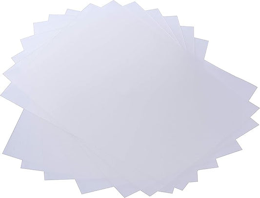 Rayson Frosted Binding Covers - 15 mil Polypropylene (PP) Matte Finish, 8.5" × 11", Durable Un-Punched Plastic Binding Covers, 50/Pack (PP450MT)