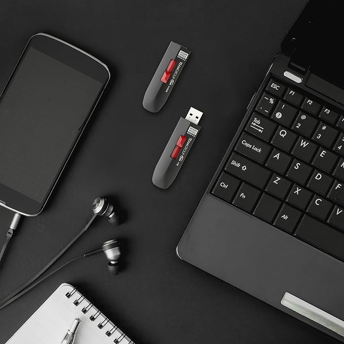 TEAMGROUP C212 Extreme Speed 512GB 1000/800MB/s USB 3.2 Gen 2 Easy Push-and-Pul Flash Thumb Drive External Data Storage Memory Stick Compatible with Computer/Laptop/PS4 PS5 TC2123512GB01