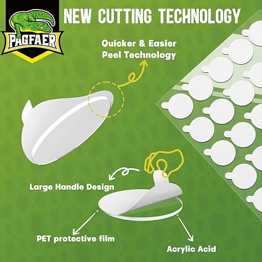 350Pcs Mounting Putty, 0.79" Sticky Putty Tack, Adhesive Dots for Balloons, Crafts - Residue Free Double Sided Tape Heavy Duty, Waterproof No Damage Tack Putty for Indoor Decorations