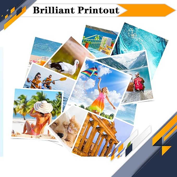 PG-260XL CL-261XL PG260 PG-260 CL261 CL-261 Ink Cartridges, Compatible for Canon TS6420a TS6420 TR7020a TR7020 TS5320 All in One Printers【High Print Volume with Chip Black*1