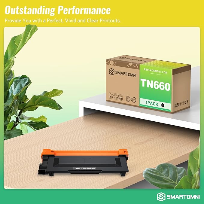 TN660 Compatible Toner Cartridge Replacement for Brother TN660 TN630 use for Brother DCP-L2500D L2305W HL-L2300D L2360DN MFC-L2680W L2705DW MFC L2740DW l2720DW Toner