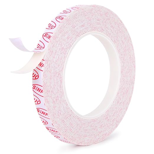 Double Sided Foam Tape Heavy Duty, Removable Damage Free Adhesive Tape, Residue Free Tape Picture Hanging Adhesive Strips Suitable for Indoor and Outdoor Installation Home Office(0.39" x 22Ft)