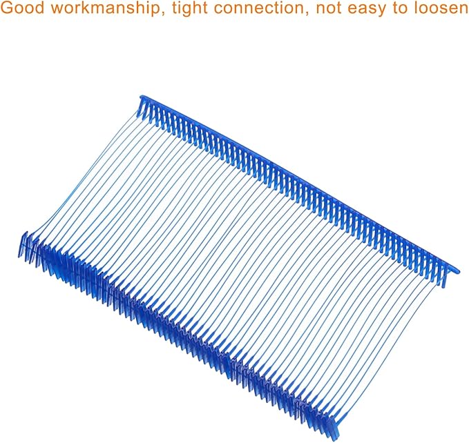 MECCANIXITY Standard Tagging Fasteners,Plastic Regular,Standard Label Gun Price Tagging Barbs for Garment Price Tag Label Tagging Barbs 50mm/2 Inch,Pack of 1000 Blue