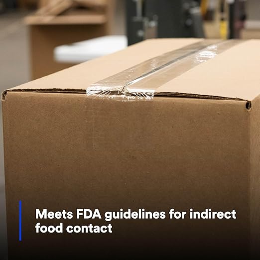 3M Scotch 371 Industrial-Grade Packing Tape, Clear, 72 mm x 50 m, High Performance Sealing Tape for Medium-Duty Commercial Box and Carton Sealing, Moving, Packaging and Shipping, 6 Pack