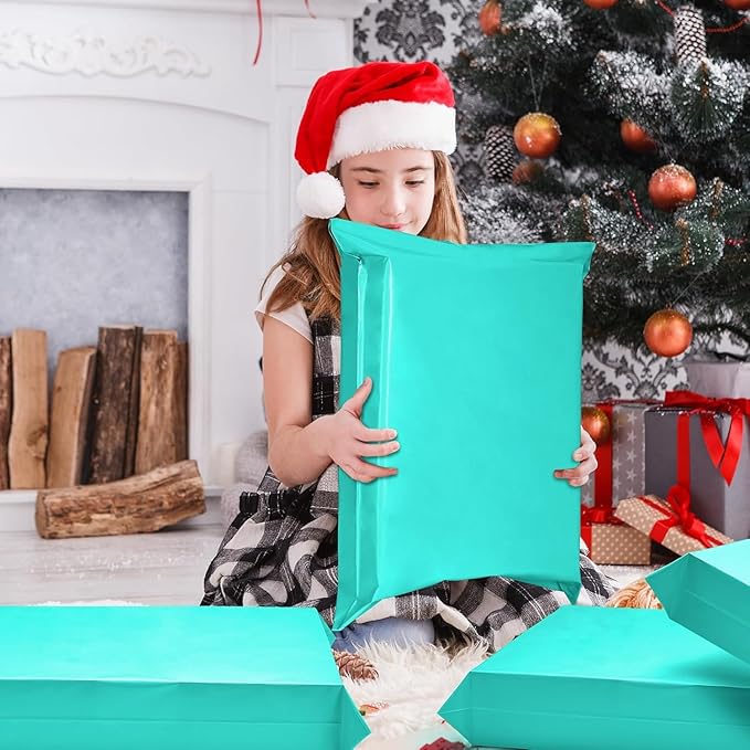 Metronic Poly Mailers 19X24 500Pack, Strong Adhesive Shipping Envelopes for Clothing, Waterproof Shipping Bags for Small Businesses, Flexible Mailers Poly Bags Packages Bags Teal