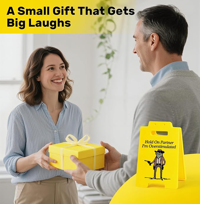 Office Desk Accessories for Work (Hold On Partner)