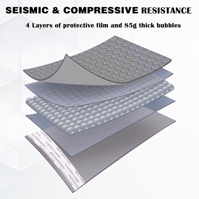 30 Pack 10x13 Inch Poly Bubble Mailers, Padded Envelopes with Self Seal Adhesive Strip, Waterproof Lightweight Mailing Shipping Bags for Thick Books Clothes Holiday Gifts Business Packaging