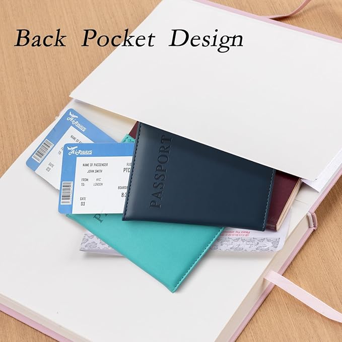 deli 6-Pack Lined Journal Notebook, 160 Pages Hardcover Writing Notebook, A5 (5.5"x8.2") College Ruled Notebook for Office, School, Work Notes