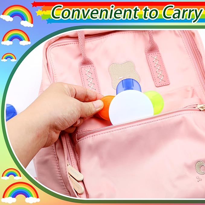 Petal Highlighters 8 PCS Multicolor Highlighter Pens with 5 Vibrant Colors 5 in 1,Flower Shape Fluorescent Pens, Portable & Smooth Writing for School Office Stationery Supplies