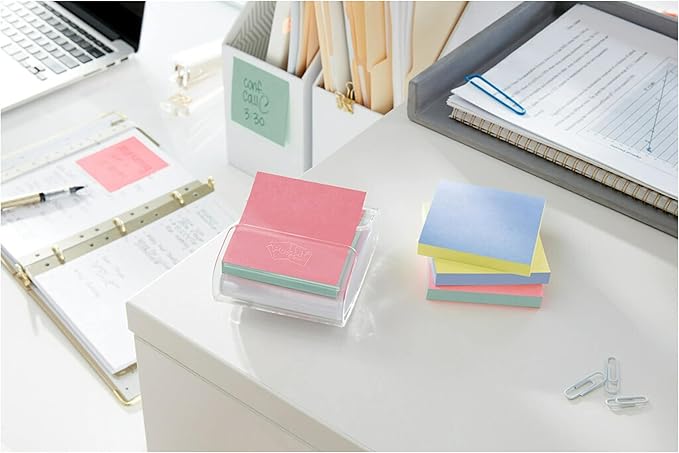 Post-it Pop-up Notes 3x3 in, 12 Pads, America's’s #1 Favorite Sticky Notes, Alternating Colors, Poptimistic Collection. Clean Removal, Recyclable (R330-N-ALT)