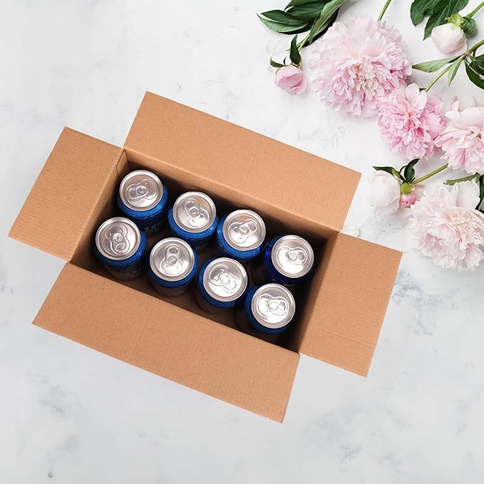 CRUGLA 40 Packs 11x6x6 Shipping Boxes for Small Business, Corrugated Cardboard Boxes Bulk for Shipping Packing Mailing