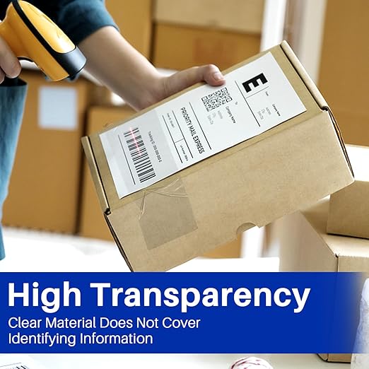 Clear Packing Tape, 12 Rolls Heavy Duty Packaging Tape with Dispensers for Packing Shipping Moving and Sealing, Thicker Packing Tape-2" x 65 Yards Per Roll, 780 Total Yards