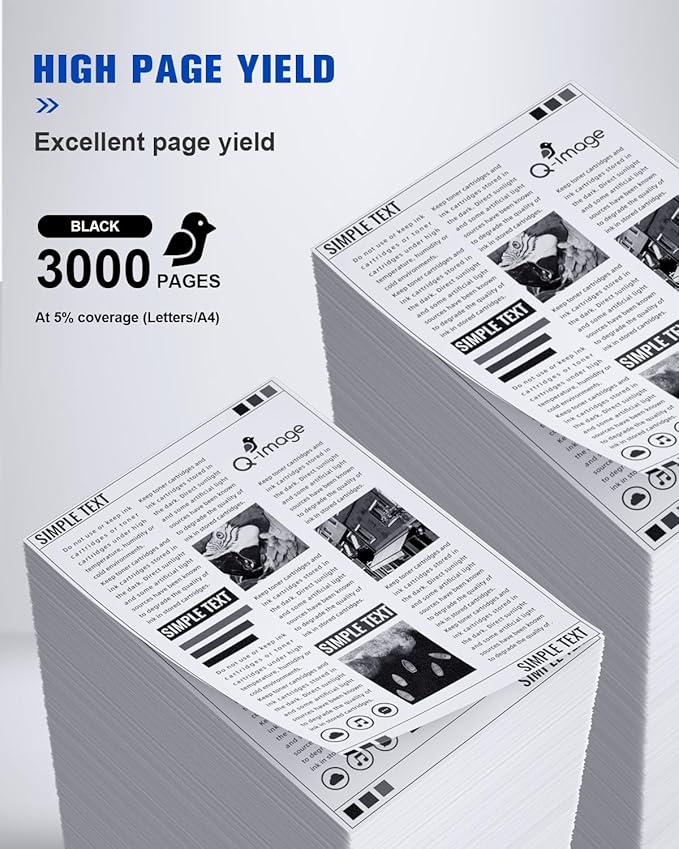 TN830XL Black Toner Cartridges Compatible for Brother TN-830XL TN 830 Toner Cartridges Work for Brother HL-L2460DW DCP-L2640DW HL-L2405W HL-L2420DW HL-L2465DW MFC-L2820DW Printer | Black - 2 Pack